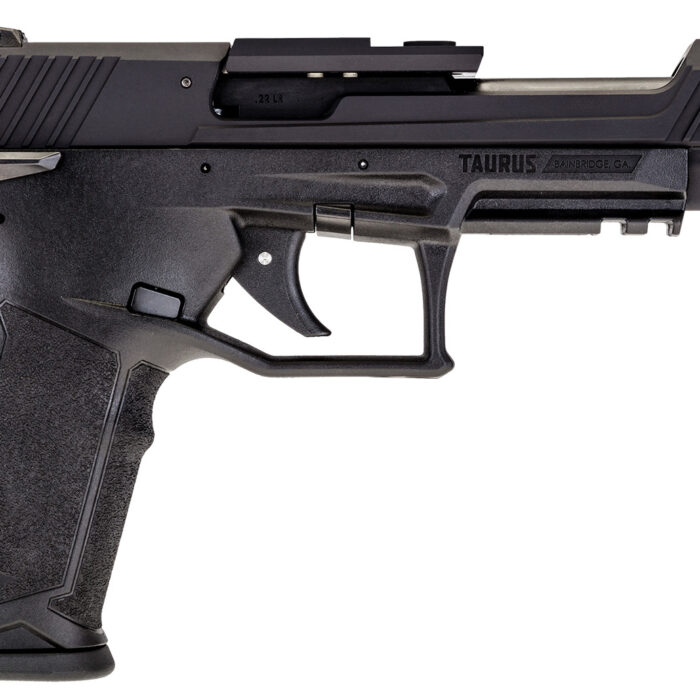 Taurus 1TX22C151 TX22 Competition 22 LR 16+1 5.25" Overall Black Steel/Threaded Barrel, Hard Coat Anodized Aluminum/Optic Cut/Serrated Slide & Polymer Frame w/Picatinny Rail w/Polymer Grips