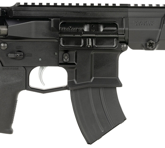 Maxim Defense MXM50801 PDX 505-SPS 7.62x39mm Caliber with 5.50" Barrel, 20+1 Capacity, Black Metal Finish, Black Polymer Grip