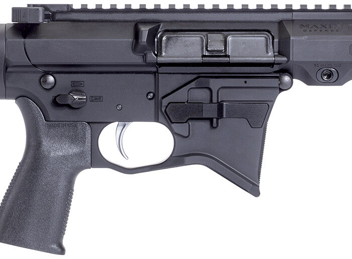 Maxim Defense MXM48172 CPS MD9 9mm Luger Caliber with 5.50" Barrel, Black Anodized Metal Finish, Black Maxim CQB Brace & Polymer Grip Right Hand