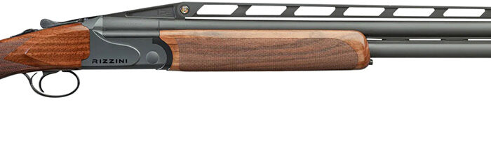 Rizzini USA 26011232 BR110 Sporter IPS Over/Under 12 Gauge 2rd 32" Chrome Lined XL Back Bored, Adj. Vent Rib, Matte Gray Barrel/Rec, Grade II Turkish Walnut Stock w/Adj Comb, 5 Ext. Chokes