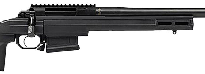 Aero Precision APBR01030002 SOLUS Bravo 6.5 Creedmoor 5+1 22" Threaded Sendero Profile, Black, Fully Adjustable KRG Bravo Chassis, Single Stage Trigger, Scope Mount