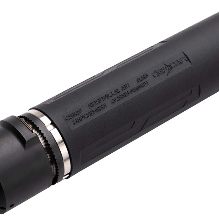 CMMG 57CA4AD DefCan 57 5.7x28mm/4.6x30mm, Black, 1/2"-28 tpi Zeroed 5.7x28mm Flash Hider