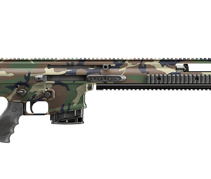 FN 3810170501 SCAR 20S 7.62x51mm NATO 10+1, 20" Black Anodized Steel Threaded Barrel, 1913 Picatinny Rail Aluminum Receiver, Adjustable Synthetic Stock, Black Hogue Finger Groove Grip