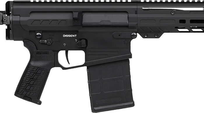 CMMG 33A380C-AB Dissent MK3 8.6 Blackout 20rd 12.50" Black Nitride 7075-T6 Aluminum Receiver 11" Proprietary Handguard CMMG Zeroed Grip