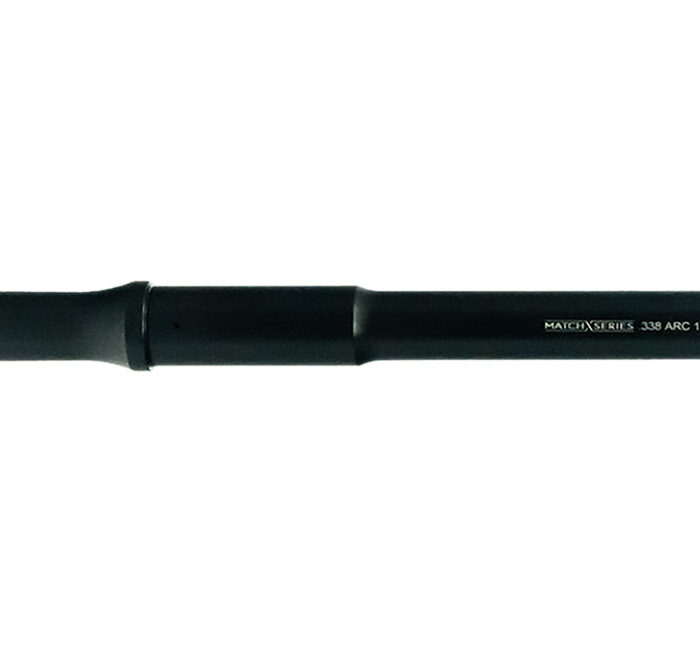 Faxon Firearms 15B338A8P125NGQ5RNP3 Gunner  338 ARC 12.50" Black Nitride 416-R Stainless Barrel Fits AR-15