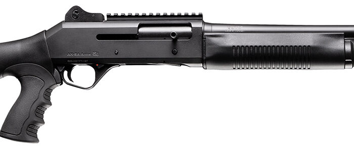 Four Peaks Imports 12058 AKSA Arms S4 12 Gauge 3" 5+1 18.50" Chrome Plated 7075-T6 Aluminum Receiver