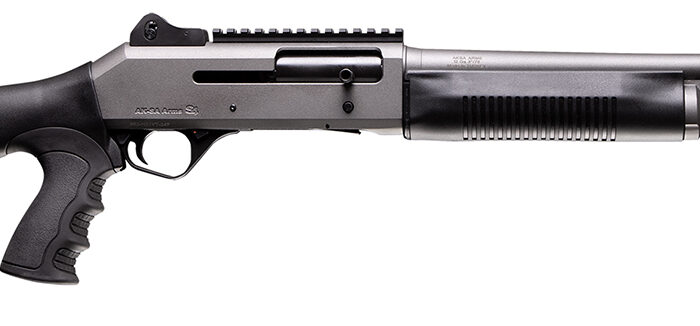 Four Peaks Imports 12059 AKSA Arms S4 12 Gauge 3" 5+1 18.50" Chrome Plated 7075-T6 Aluminum Receiver