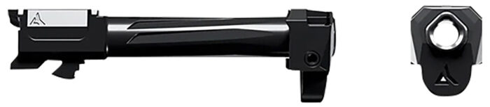 Radian Weapons R0842 Ramjet & Afterburner Combo 9mm Luger Compatible w/Glock 43, Black Stainless Steel