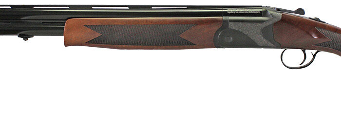 Iver Johnson Arms IJ60012 IJ600  12 Gauge Break Open 3" 2rd 28" Over/Under Vent Rib Barrel, Matte Black Chromed w/Engraving Steel Receiver, Fixed Walnut Checkered Wood Stock & Forend