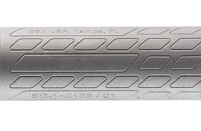 B&T Firearms SD-IMPULS-OLS-45-M Print-X Impuls OLS M  45 ACP 1.30" Anodized Grey Titanium