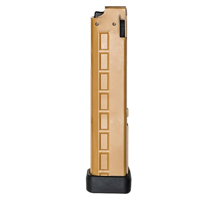 B&T Firearms BT-440245-CT Covert Slip-In 25+1 9mm Fits B&T KH9 Coyote Tan