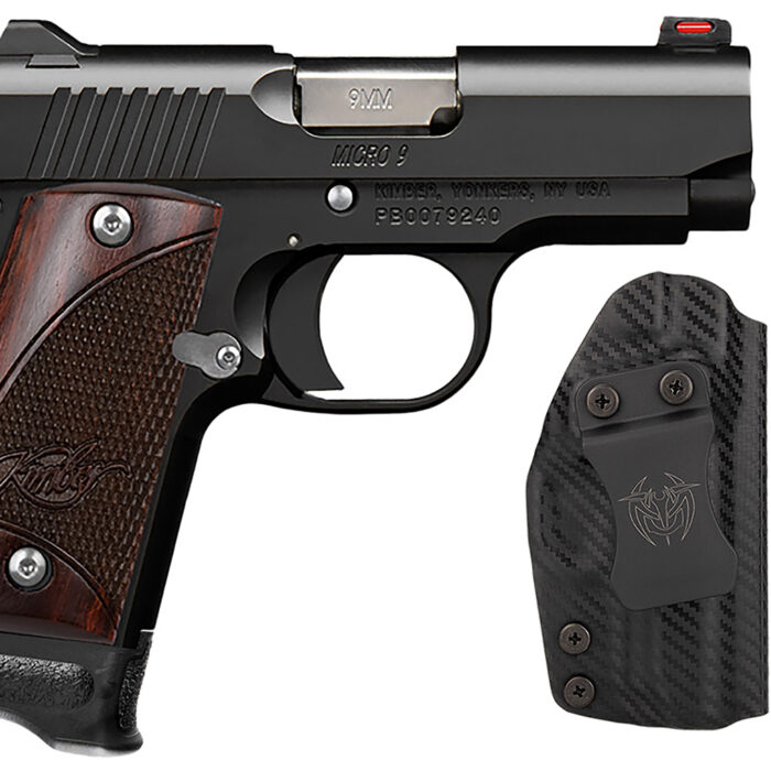 KIMBER 3300253 MICRO 9 BLACK RSWD 9MM 3.15"    RTC