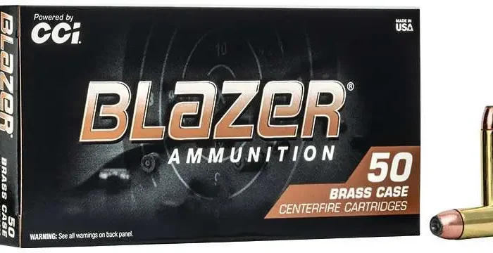 CCI 357 MAG 158 JHP BLAZER BRASS 50 RD/BX 20 BX/CS
