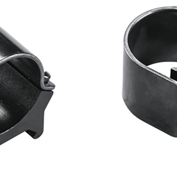 Weaver Mounts 49071 Detachable Top Mount Rings  Black 1" Medium