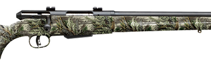 Savage Arms 19979 25 Walking Varminter 22 Hornet Caliber with 4+1 Capacity, 22" Barrel, Matte Black Metal Finish & Realtree Max-1 Synthetic Stock Right Hand (Full Size)