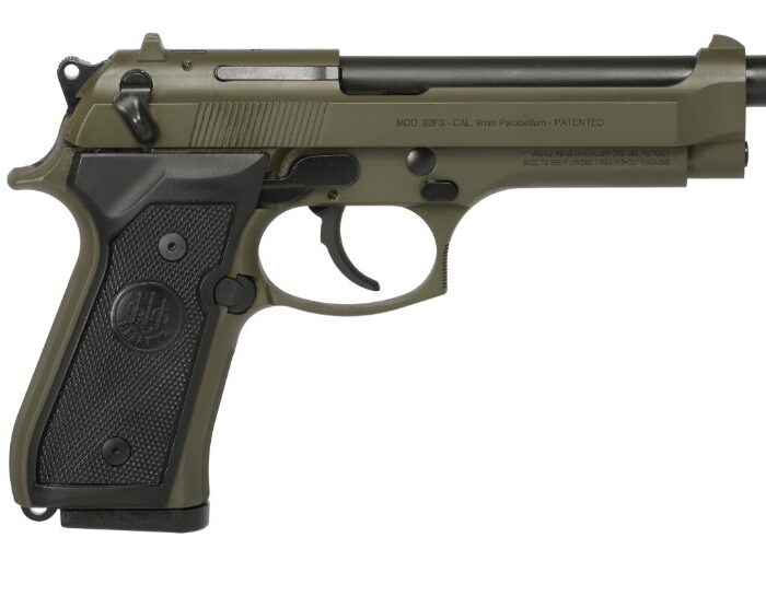 BERETTA 92FS 9MM OD GREEN 4.9" 15+1