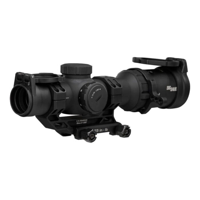 Sig Sauer Tango-MSR Compact Rifle Scope 1-6x24mm 30mm SFP BDC6 Illum Black