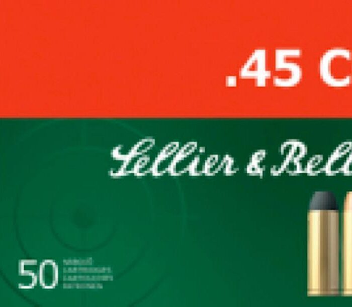 Sellier & Bellot Pistol & Revolver Ammo .45 Long Colt 250 gr LFN 50/Box