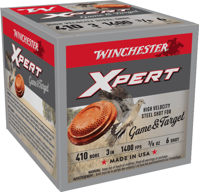 WINCHESTER XPERT STEEL HV 410G 3/8OZ #6 SHT 25RD BX 250RD CASE