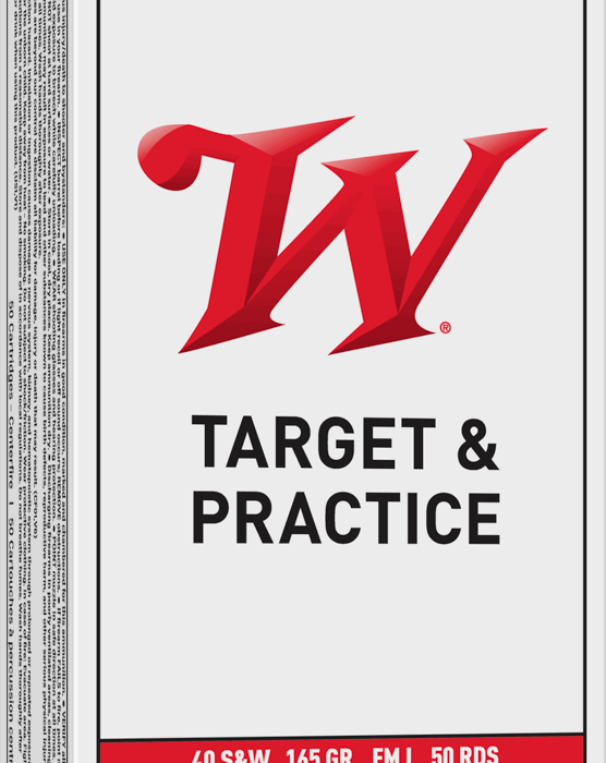 WINCHESTER USA 40SW 165GR FMJ