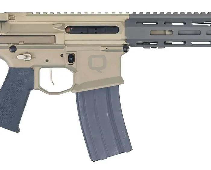 Q HONEY BADGER 5.56 PSTL 9.69" W/BRACE BLK/GRY 1-30RD MAGAZINE