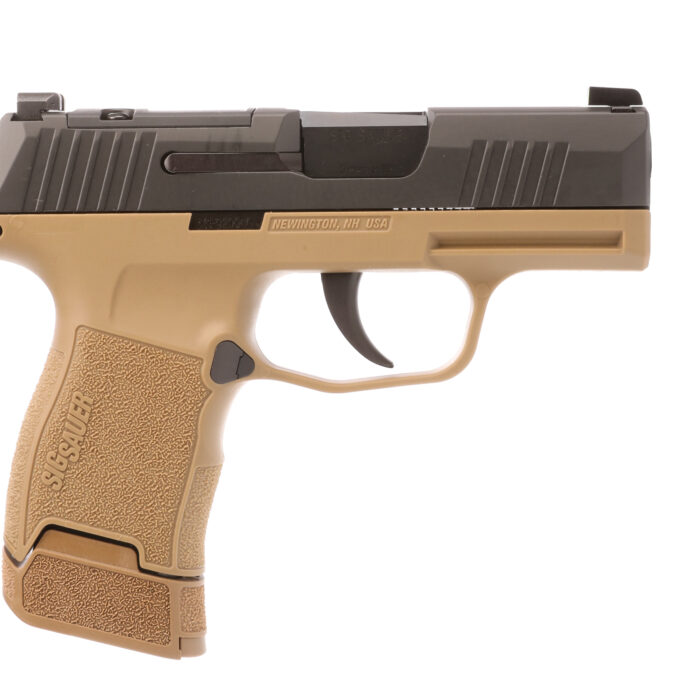 SIG SAUER P365 9MM BK/FDE 17+1 TACPAC  #