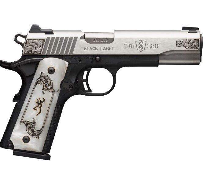 BROWNING 1911-380 BL 380ACP 4.25" ENGR#