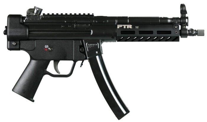 PTR 601 9CT  Pistol 9mm Luger 8.86" 30+1 Black Threaded 1/2 x 28 Top Rail