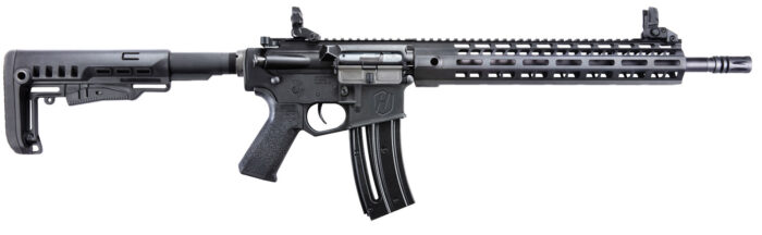 Hammerli Arms 576050010 Tac R1  22 LR 10+1 16.10" Threaded Barrel w/Removeable Flash Hider, Aluminum Upper & Lower Receivers, 13" M-Lok Handguards, 5 Position Stock Includes 1 Magazine
