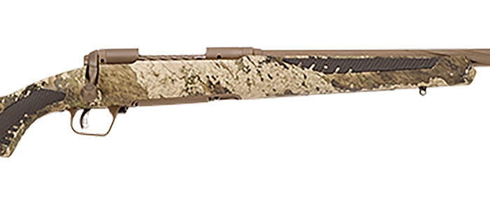 Savage Arms 57410 110 High Country 308 Win 4+1 22", Midnight Bronze Cerakote, TrueTimber Strata Fixed AccuStock with AccuFit