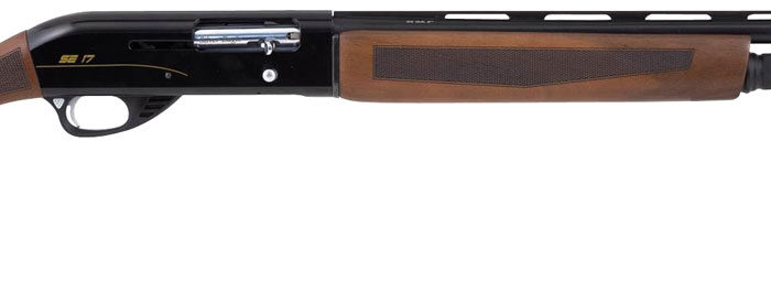 Silver Eagle Arms SE172420Y SE17  Youth 20 Gauge Semi-Auto 3" 4+1 24" Black Vent Rib Barrel, Black Steel Receiver, Turkish Walnut Stock, Right Hand Includes 5 Chokes