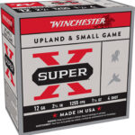 Winchester Ammo XU12H4 Super X Heavy Game Load 12Gauge 2.75" 1 1/8oz 4Shot 25 Per Box/10 Case 2 116968