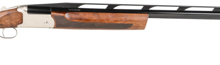 TriStar 35411 TT-15A Mono Trap Full Size 12 Gauge Break Open 2.75" 1rd 34" Black Vent Rib Barrel, Silver Steel Receiver, Adjustable Walnut Stock, Beretta/Benelli Mobil Ext Chokes, Right Hand