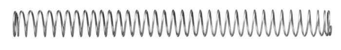 Aero Precision APRH100504C Buffer Spring  Mil-Spec AR-15 Silver