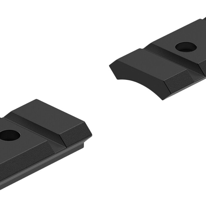 Leupold 180293 QRW Cross-Slot Base Set Matte Black Remington 700