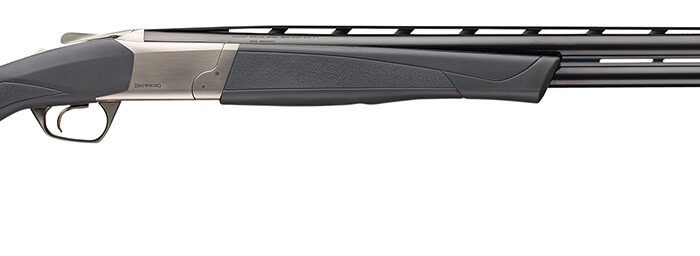 Browning 018710304 Cynergy CX 12 Gauge with 28" Satin Blue Barrel, 3" Chamber, 2rd Capacity, Silver Nitride Metal Finish & Charcoal Gray Adjustable Comb Stock Right Hand (Full Size)