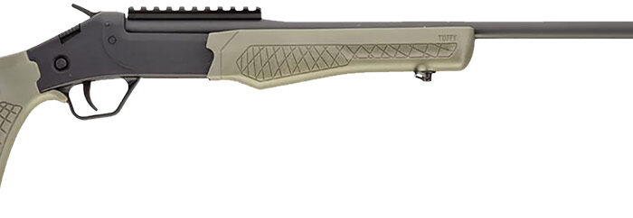 Rossi SSPTKY Tuffy Turkey 410 Gauge 1rd 3" 26" Alloy Steel Barrel & Receiver w/Matte Black Finish, Synthetic OD Green Fixed Thumbhole Stock w/Shell Holder  (Youth)