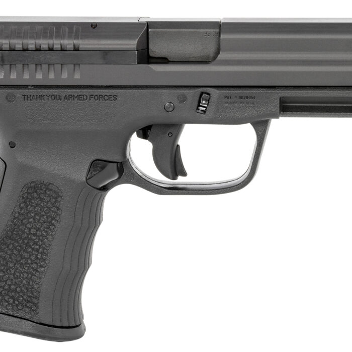 FMK G9C1G2BSS 9C1 G2 9mm Luger 14+1 4" Black Stainless Steel Barrel, Black Serrated Carbon Steel Slide, Black Polymer Frame w/Picatinny Rail, Black Backstrap Grip