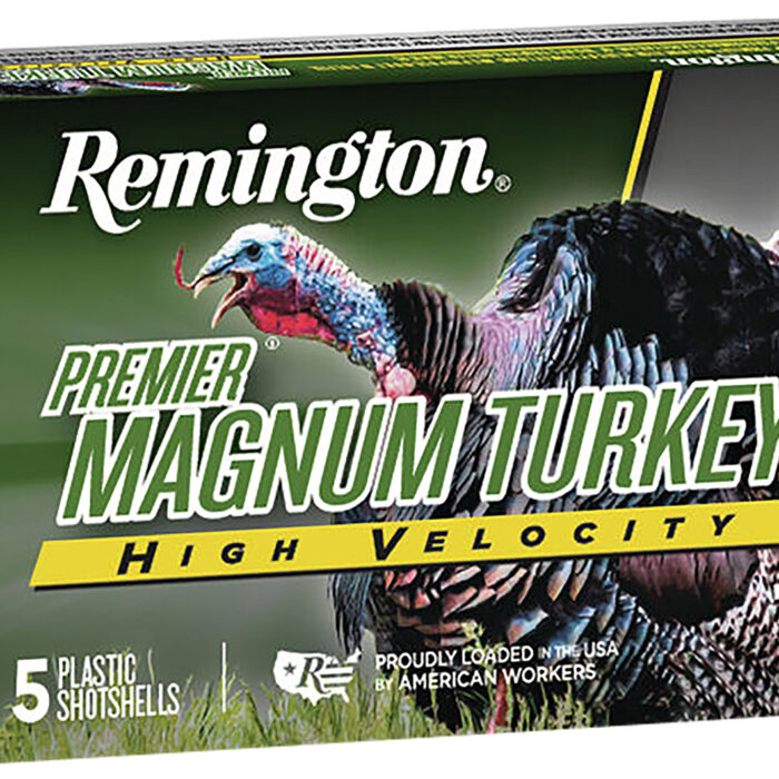 Remington Ammunition 20119 Premier Magnum Turkey High Velocity 20 Gauge 3" 1 1/8 oz 5 Shot 5 Per Box/ 20 Cs