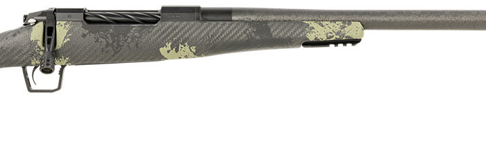 Fierce Firearms ROG300WIN24BF Carbon Rogue  Full Size 300 Win 3+1 24" Carbon Fiber Hand Lapped/Match Grade Threaded Barrel, Black Cerakote Steel Receiver, Forest Camo Fierce Rogue Carbon Fiber Stock