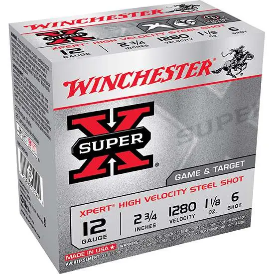 12GA 2-3/4" #6 1-1/8OZ 25RDS X-PERT