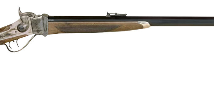Cimarron AS200 1874 Rifle From Down Under II 45-70 Gov 1rd 34" Blued Octagon Barrel, Color Case Hardened Stainless Steel Receiver, Walnut Fixed Stock, Right Hand