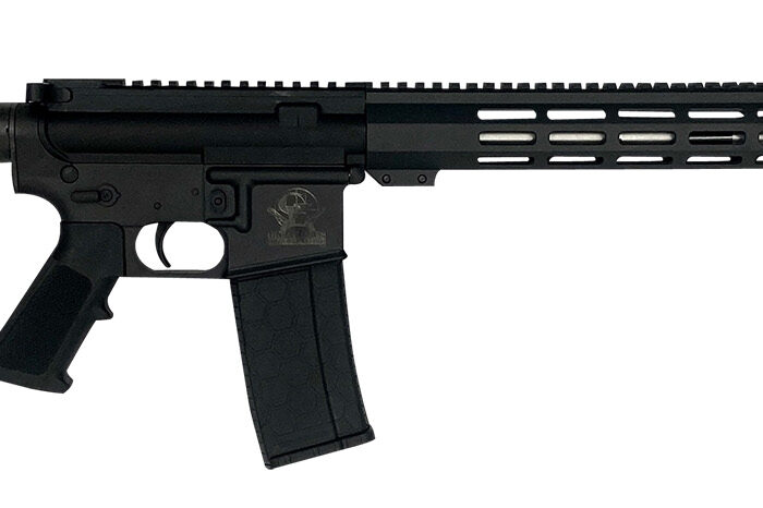 Great Lakes Firearms GL15223SSLBLK AR-15  223 Wylde 30+1 16", Black, 15" M-Lok Handguard, Carbine Stock, A2 Grip, Muzzle Brake Left Hand