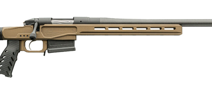 Bergara Rifles BPR377PRC Premier MgLite Full Size 7mm PRC 5+1 22" Carbon Fiber CURE Carbon Fiber Barrel, Graphite Black Cerakote Steel Receiver, Flat Dark Earth XLR  Folding Chassis