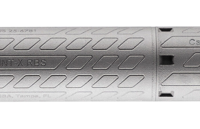 B&T Firearms SDSQDM9 SMG  9mm 1.77" Gray Titanium 1.375"x24