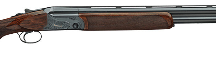 Rizzini USA 1103-1228 BR110 Limited 12 Gauge 28" Nickel Chrome Steel Receiver Engraved Grade 2.5 Turkish Walnut Wood Stock