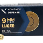 Dickinson LLC BRASS/STL 9mm 115gr Full Metal Jacket 50 Per Box/20 Case 2 173896