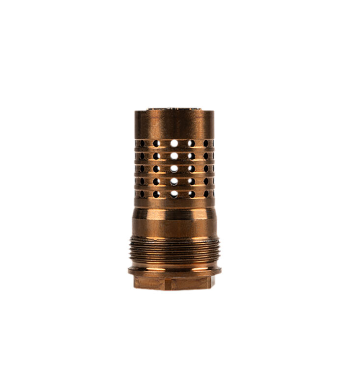 Q LLC RE-CB-1/2X28 Cherry Bomb Rear End 7.62 Steel 5/8"x24 Threads 1.71" OAL