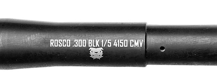 Rosco Manufacturing BL-075-HB-300BLK-5-P Bloodline  300 Blackout 7.50" Nitride 4150 CMV Barrel
