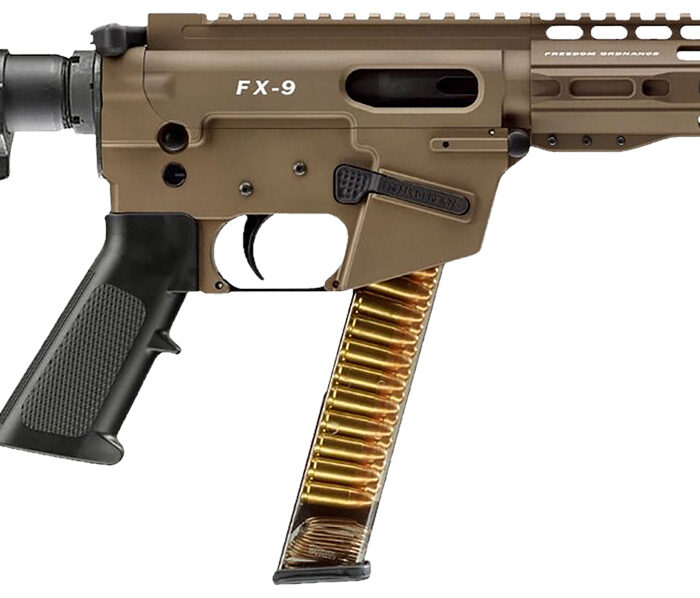 FREEDOM ORDNANCE FX9P8-FDE FX9P  9mm Luger 31+1 8" Flat Dark Earth